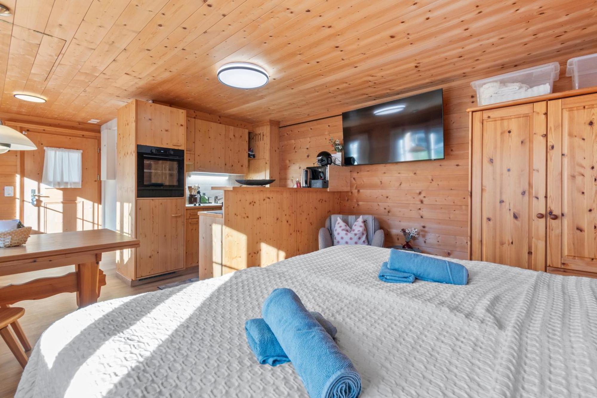 Gemuetliches Chalet Mit Privater Sauna Und Schoener Aussicht Küblis Exterior foto