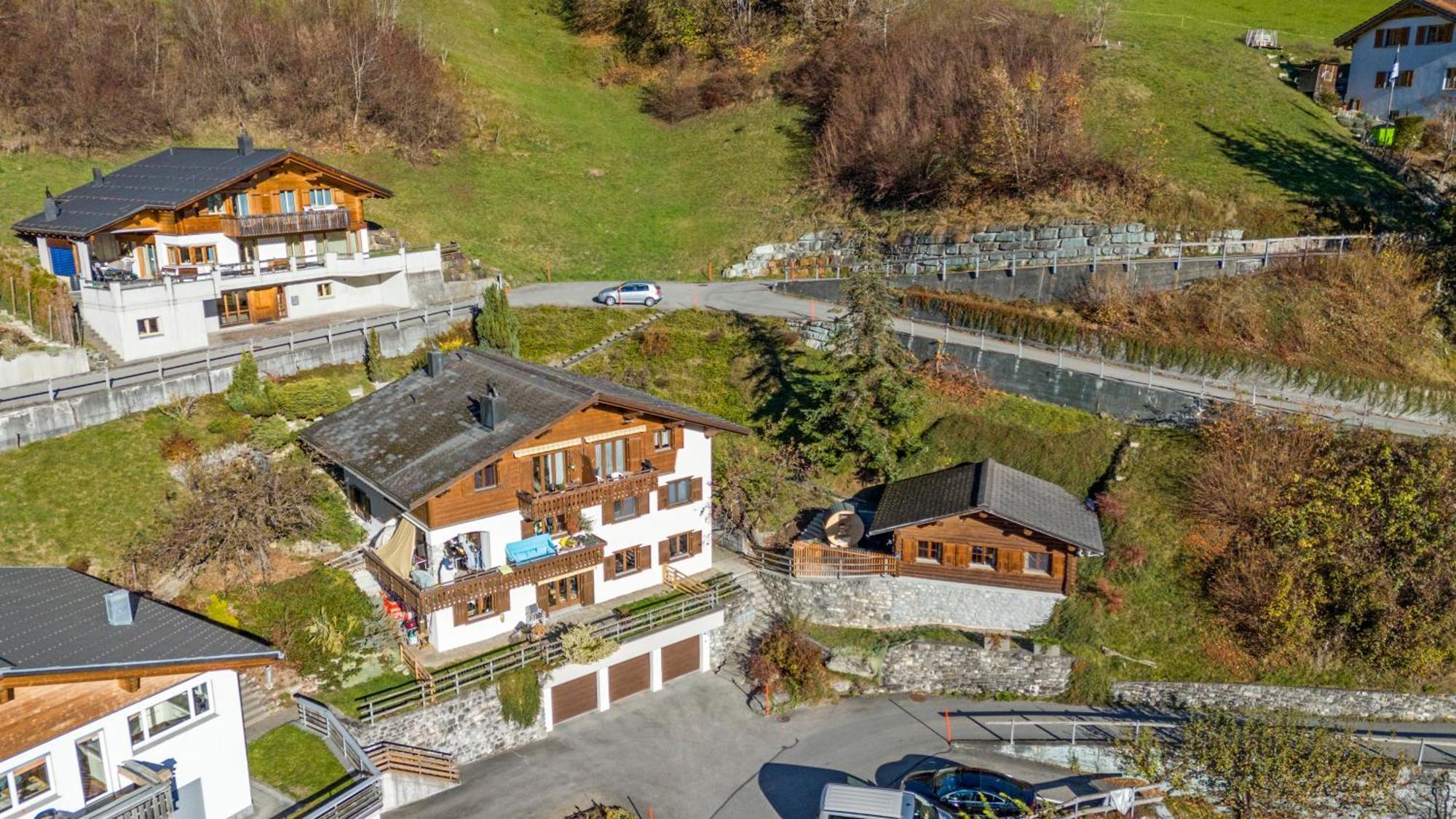 Gemuetliches Chalet Mit Privater Sauna Und Schoener Aussicht Küblis Exterior foto