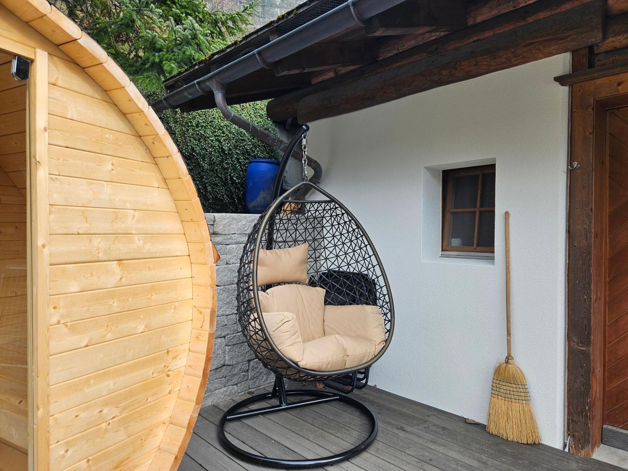 Gemuetliches Chalet Mit Privater Sauna Und Schoener Aussicht Küblis Exterior foto